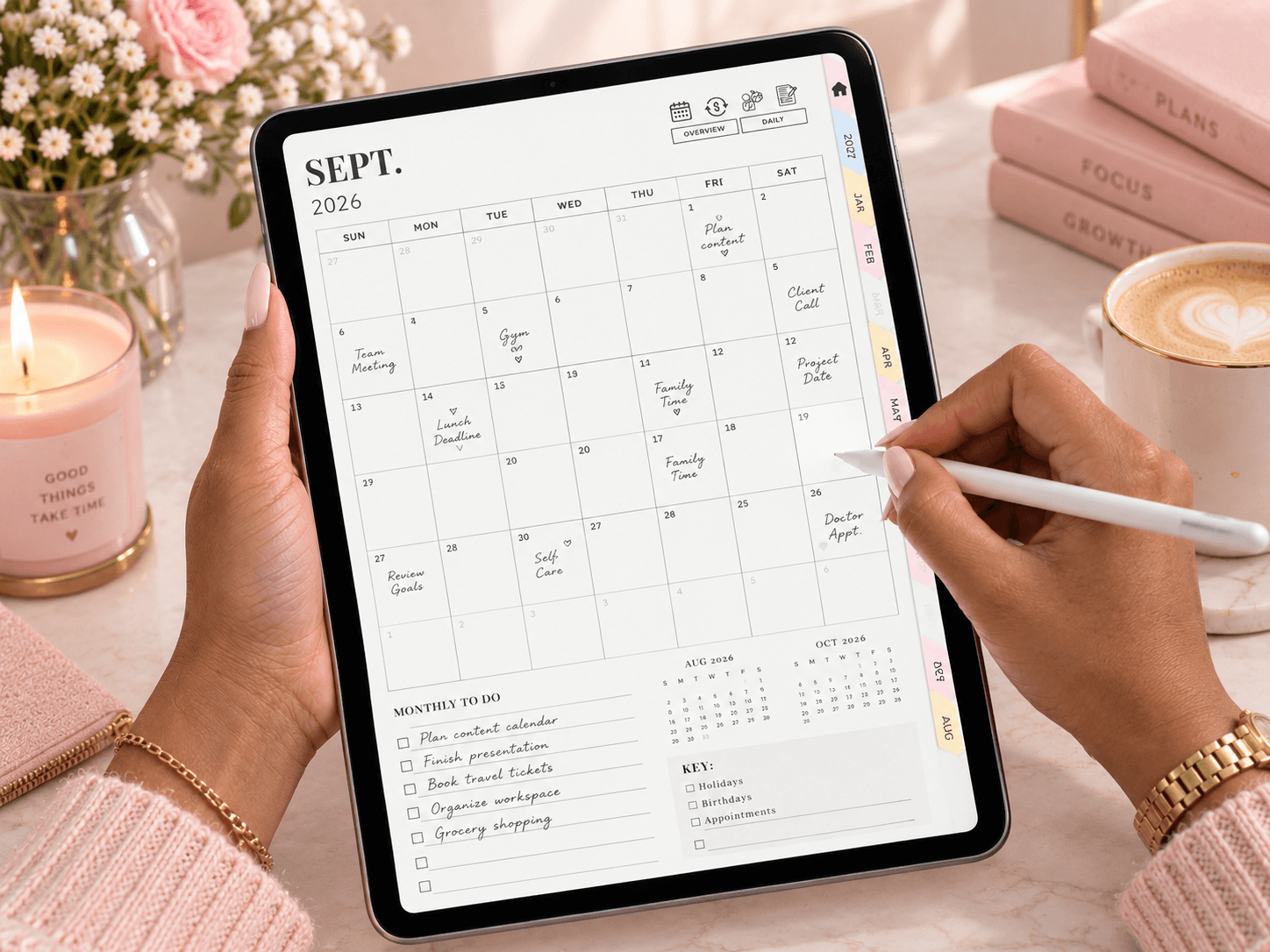 All-in-One Weekly Digital Planner 2026/2027