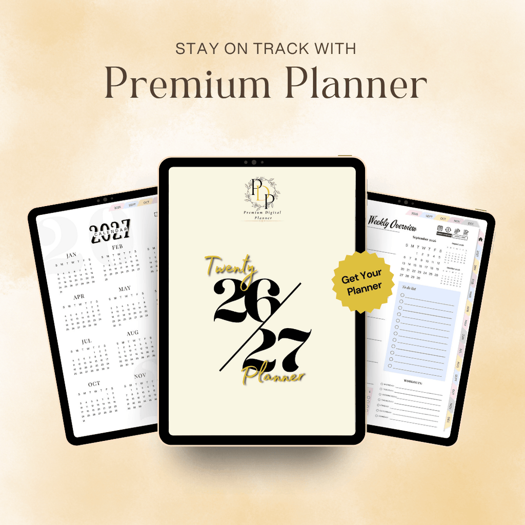 All-in-One Weekly Digital Planner 2026/2027