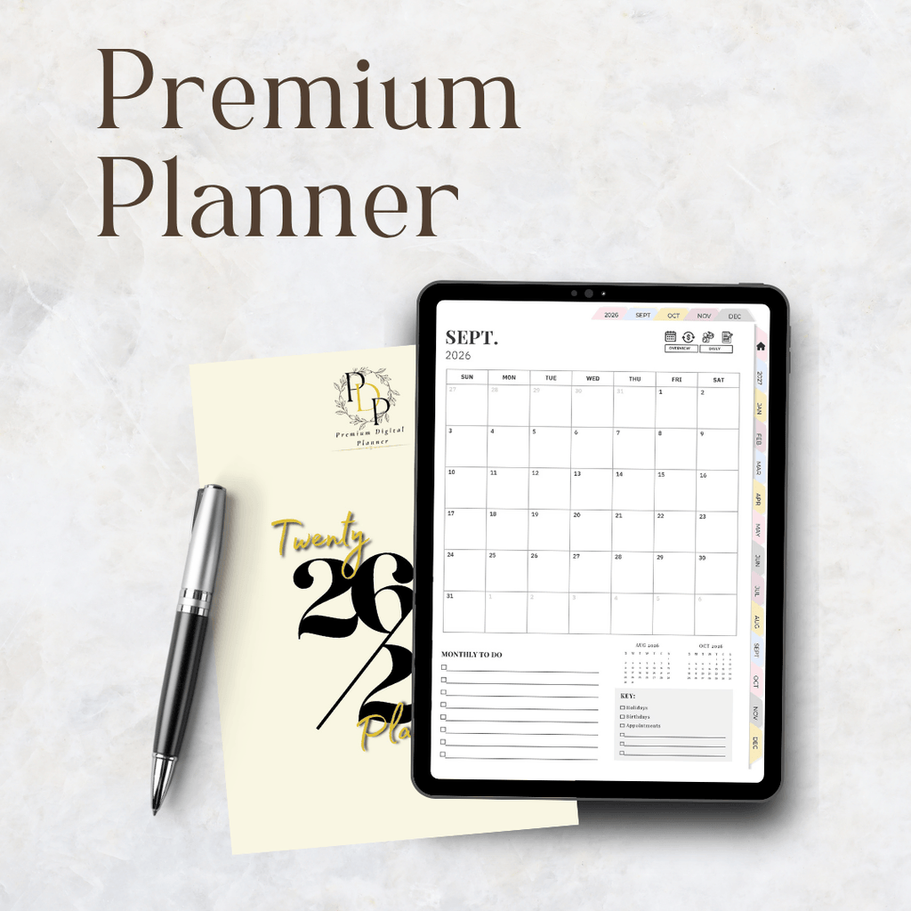 All-in-One Weekly Digital Planner 2026/2027