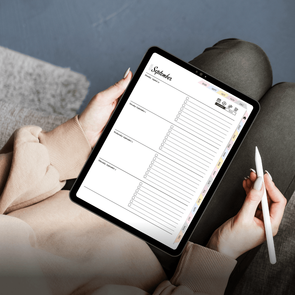 All-in-One Weekly Digital Planner 2026/2027
